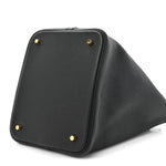Taurillon Clemence Picotin Lock 22 MM Black
