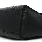 Heavy Grain Small Soft Bayswater Satchel Black