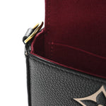 Empreinte Monogram Giant Felicie Pochette Black Beige