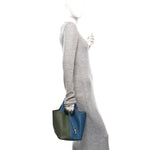 Taurillon Clemence Casaque Picotin Lock 22 MM  Bleu Thalassa Canopee