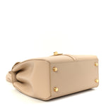 Satinated Calfskin Small 16 Top Handle Bag Nude
