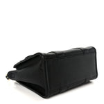 Grained Calfskin Small The Tote Bag Black