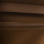 Liege Calfskin Medium Classic Box Flap Bag Taupe