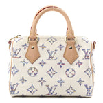 Monogram Jacquard Fabric Speedy Bandouliere 20 Multicolor Beige
