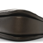 Metallic Calfskin Medium New Bamboo Top Handle Bag Bronze