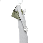 Calfskin Puzzle Hobo Avocado