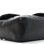 Lambskin Quilted Medium Westminster Pearl Flap Black