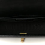 Caviar Quilted Medium Boy Flap Black