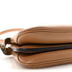 Vitello Small Soft Peekaboo Satchel Cappuccino