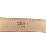 Satinated Calfskin Small 16 Top Handle Bag Nude
