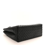 Nappa Intrecciato Medium Andiamo Shoulder Bag Black