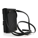 Epsom Kelly Multi Pocket Pochette To Go Black