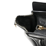 Smooth Calfskin Nano Luggage Black