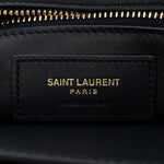 Lambskin Quilted Le Maillon Satchel Marine