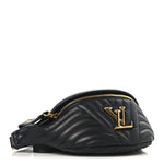 Calfskin Quilted New Wave Bumbag Black