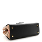 Calfskin Mega Check Small Banwell Tote Black