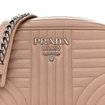 Soft Calfskin Diagramme Camera Bag Cipria