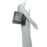 Cinghiale Triangle Tote Black