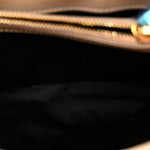 Calfskin Y Quilted Monogram Small Loulou Chain Satchel Dark Beige