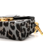 Pony Hair 30 Montaigne Box Bag Blue