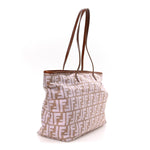 Zucca Roll Tote Beige Brown