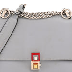 Vitello Liberty Studded Small Kan I Shoulder Bag Ardesia Multicolor