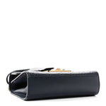 Guccissima Small Padlock Shoulder Bag Blue Agata