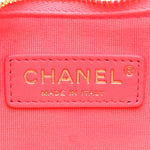 Lambskin Quilted Small Hobo Bag Pink