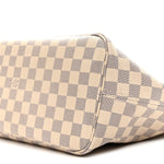 Damier Azur Neo Neverfull MM Rose Ballerine