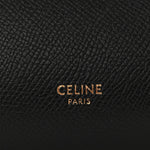 Grained Calfskin Mini Belt Bag Black