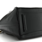 Shiny Lord Calfskin Medium Antigona Black
