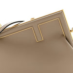 Shiny Nappa Small Fendi First Dove Gray
