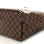 Damier Ebene Neo Neverfull MM Rose Ballerine