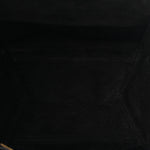 Soft Grained Calfskin Sangle Bucket Bag Black