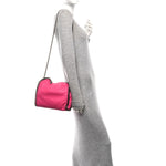 Shaggy Deer Mini Falabella Tote Hot Pink
