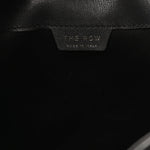Polished Saddle Calfskin Alexia Bag Black