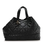 Calfskin Macrocannage Large Toujours Black