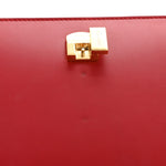 Calfskin Small Sylvie Shoulder Bag Hibiscus Red