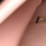 Sheepskin Quilted Beauty Lock Flap Pink