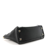 Supple Shiny Lambskin Luggage Black