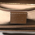 GG Supreme Monogram Horsebit 1955 Shoulder Bag Beige Brown Sugar