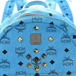 Visetos Studded Small Stark  Backpack Blue