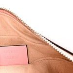 Calfskin Matelasse Small GG Marmont Chain Shoulder Bag Wild Rose