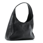 Nappa Mini Triangle Hobo Black