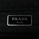 Nylon Tessuto Impuntu Quilted Tote Black