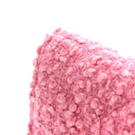 Tweed Quilted Flap Chain Waist Bag Pink