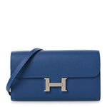 Epsom Constance Long To Go Wallet Bleu Tie