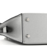 Metallic Chevre Chamkilight Mini Kelly Sellier 20 Argent