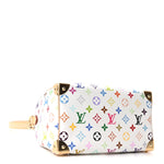LV X TM Monogram Multicolor Speedy Bandouliere 25 White