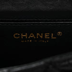 Aged Calfskin Quilted 2.55 Reissue Chain Waist Bag Black